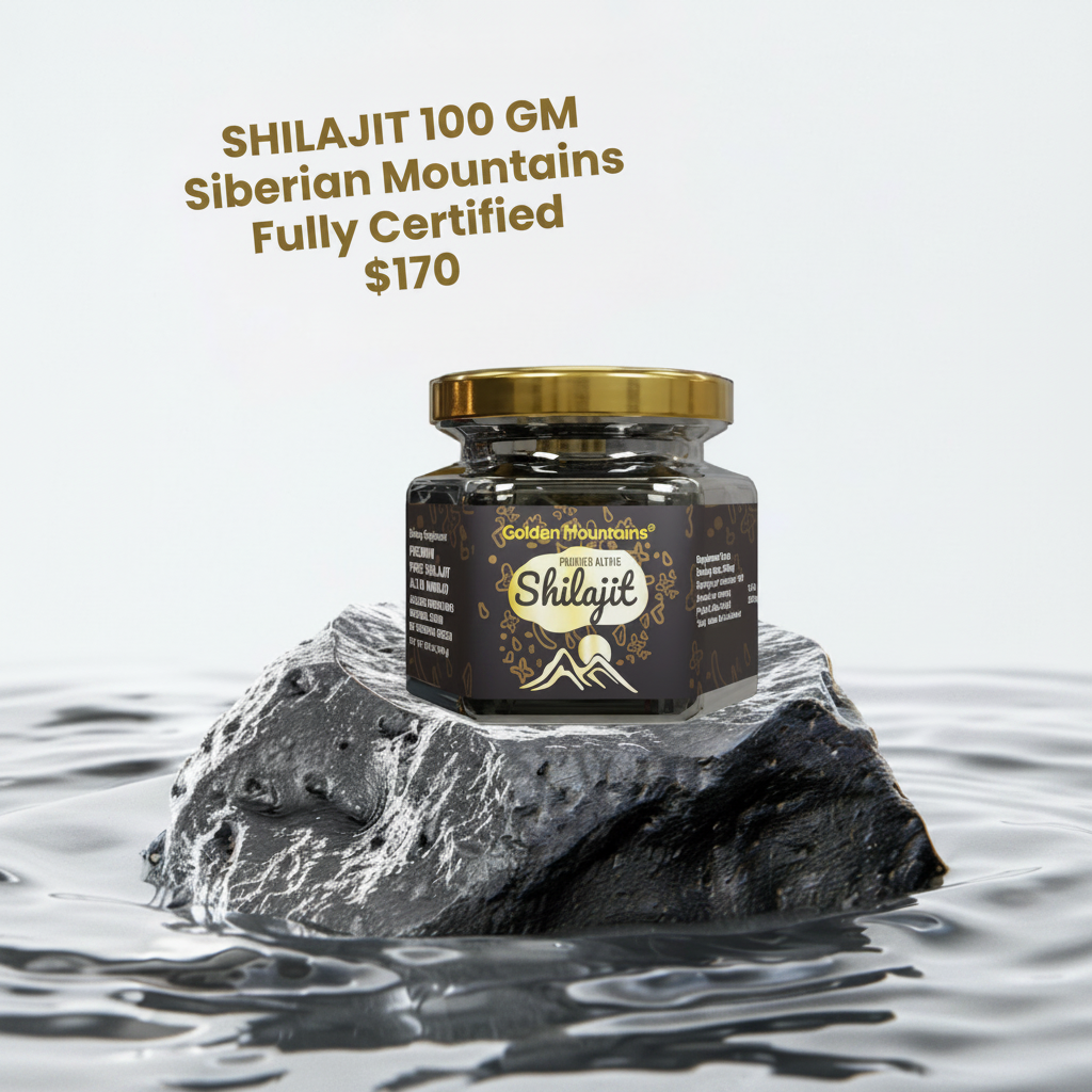 Golden Mountain Shilajit Resin