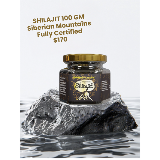 Golden Mountain Shilajit Resin